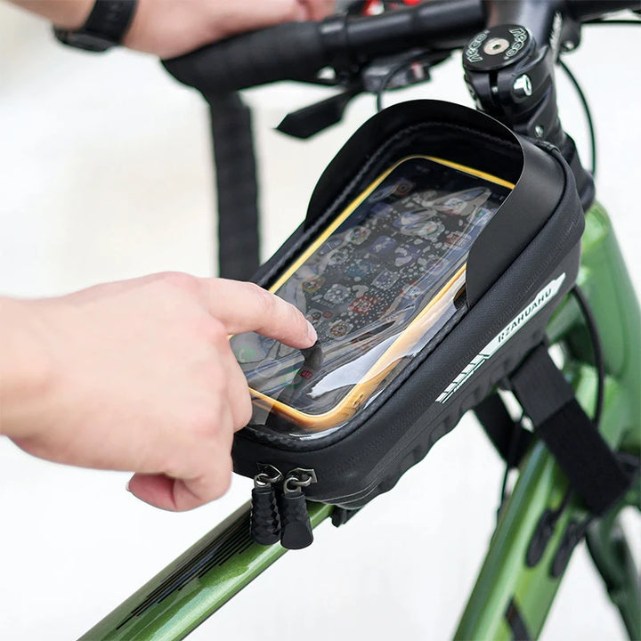 Rainproof Mountain Bicycle Bag Touch Screen Cycling Handlebar Bag MTB Road Bike Bag Bicycle Phone Storage Bags Cycling Equipment