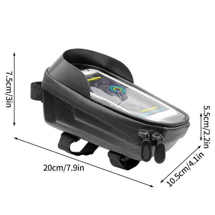 Rainproof Mountain Bicycle Bag Touch Screen Cycling Handlebar Bag MTB Road Bike Bag Bicycle Phone Storage Bags Cycling Equipment